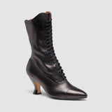 Edith Edwardian Boots Wide (Black)