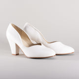 Marilyn Vintage Pumps Wide (Soft Ivory)