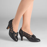 Jessie Vintage Pumps (Black)