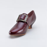 Kensington 18th Century Shoes Wide (Bordeaux)