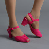 Lido Vintage Sandals (Hot Pink)