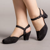 Lido Vintage Sandals (Black)